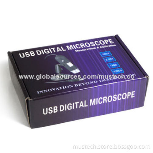 2M 200x USB Digital Microscope with 8 LEDs